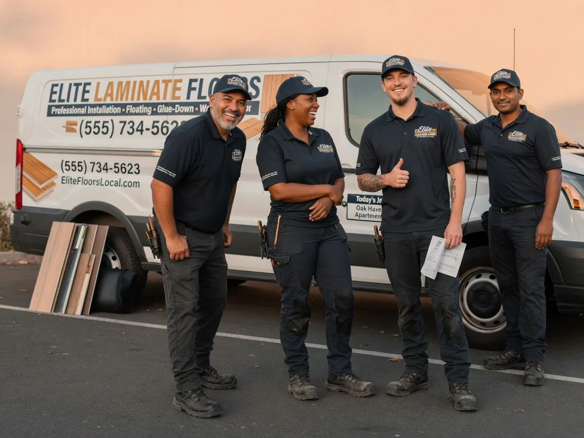 Laminate flooring installation company in Hempstead, TX